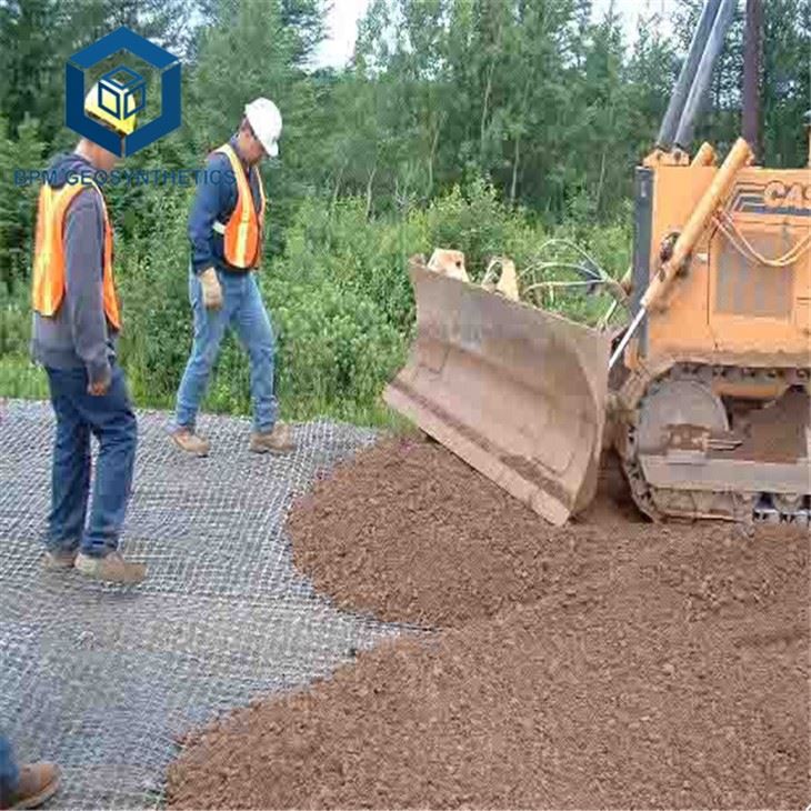 Plastic Geogrid For Road Construction